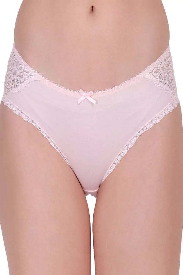 Women's Hipster Self Design Panty P_8226