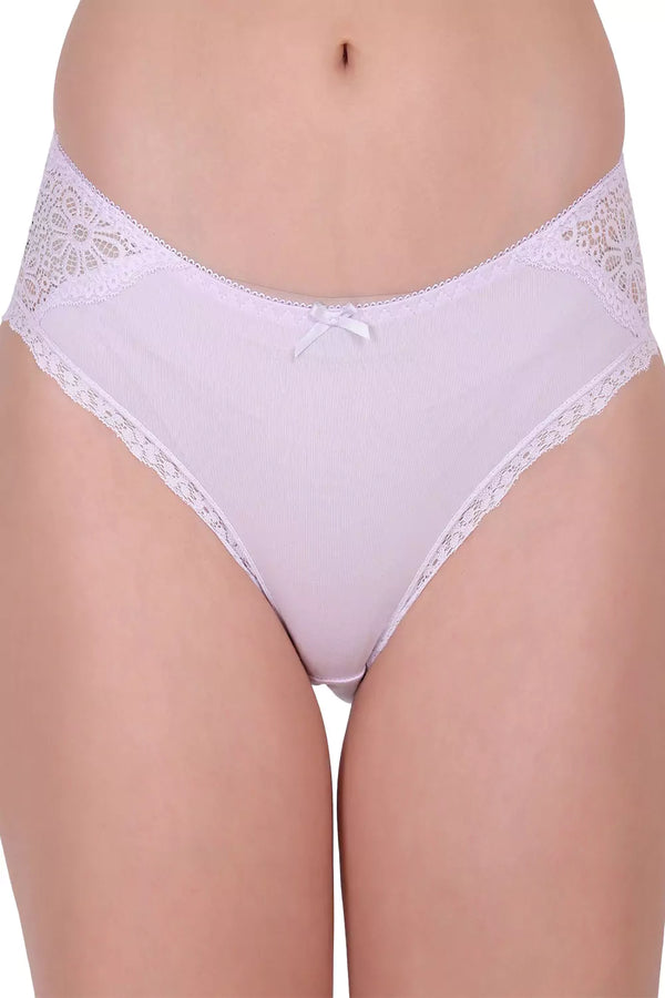 Women's Hipster Self Design Panty P_8226