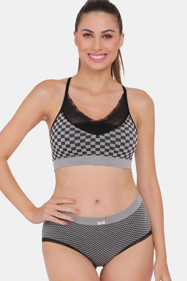 Amour Secret Sports Lightly Padded Bra & Panty Set S3644