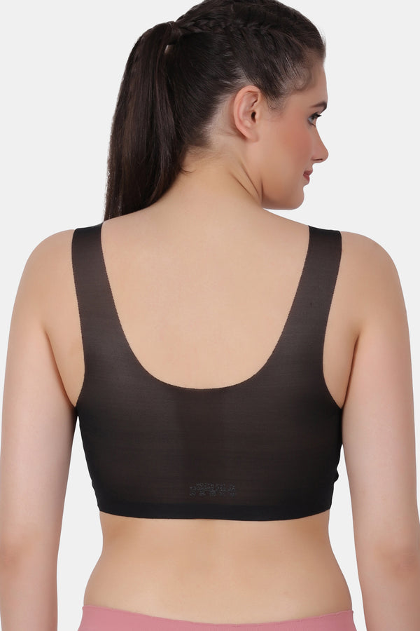 An unseeable mesh net seamless bra for extra feel and comfort SB2023